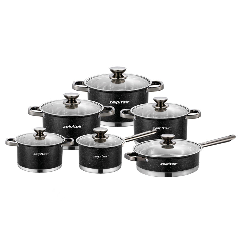 Outer-Coated Pot Set